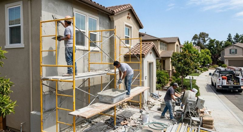 Stucco Siding Installation in Marin County, CA