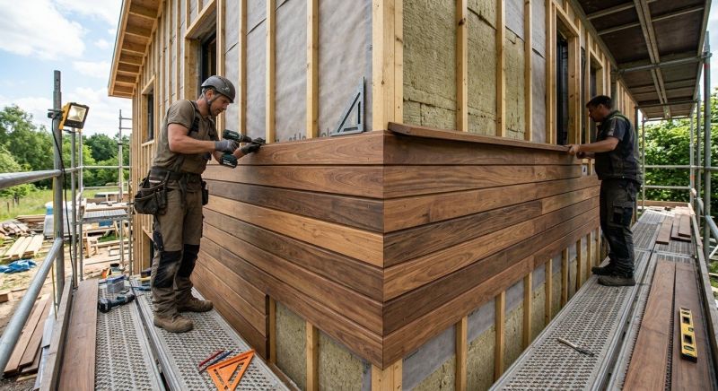 Hardwood Cladding Installation in Norwalk, CT